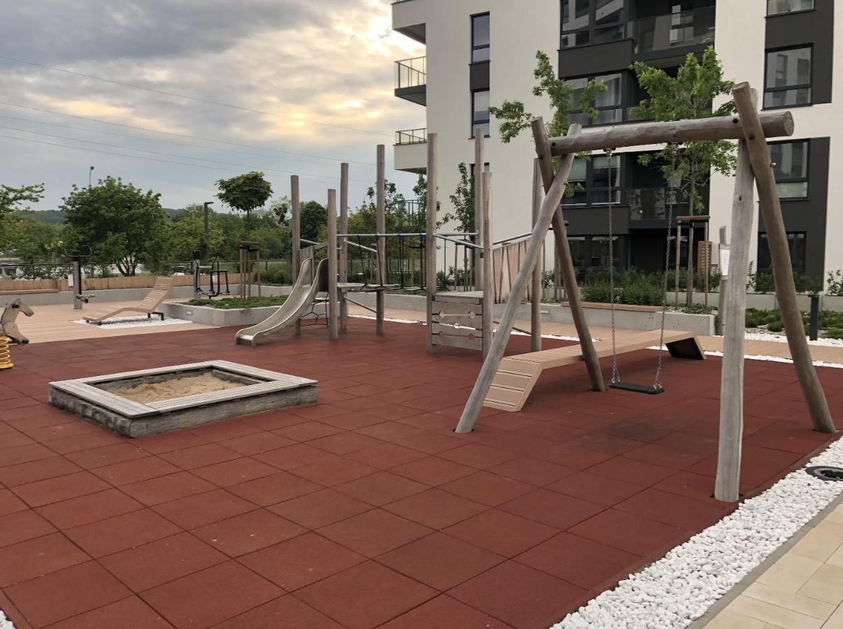 Baltic Premium Apartment Z Klimatyzacja Zaspa Vvita 格但斯克 外观 照片